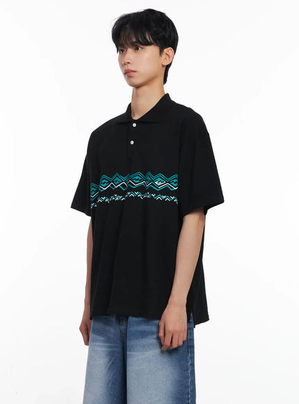 mens-patterned-polo-shirt