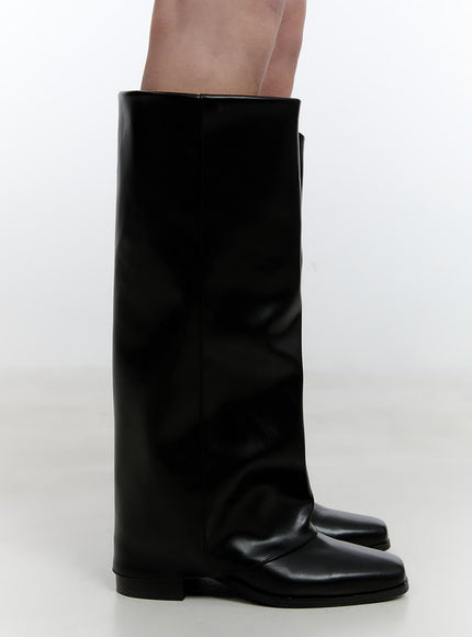 wrinkled-faux-leather-knee-high-boots-cj520