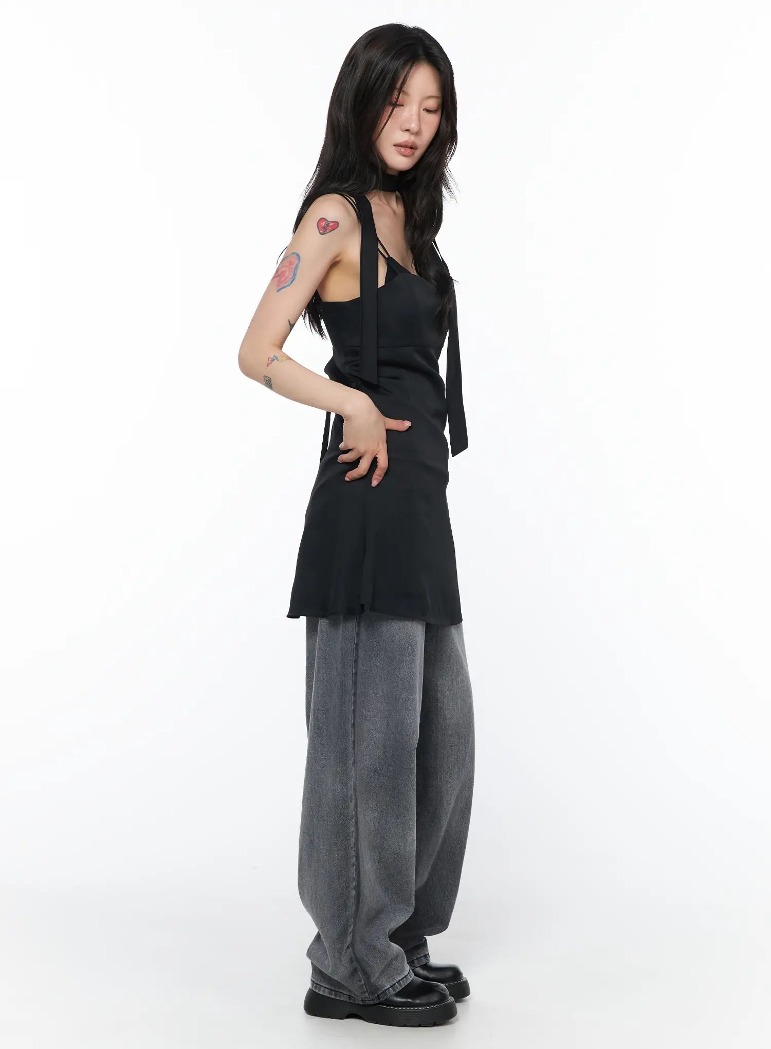 lace-up-backless-mini-dress-ca527