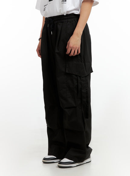 mens-cargo-chic-cotton-wide-leg-pants-black-ig402