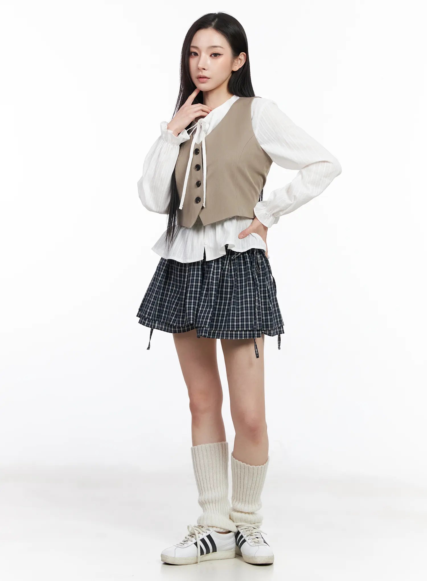 buttoned-back-belted-crop-vest-cm519