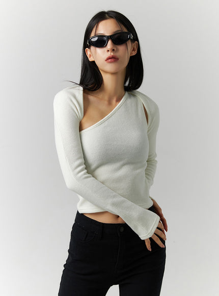 asymmetrical-tank-top-and-bolero-set-id306