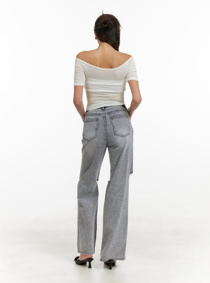 ripped-loose-fit-bootcut-jeans-cy402