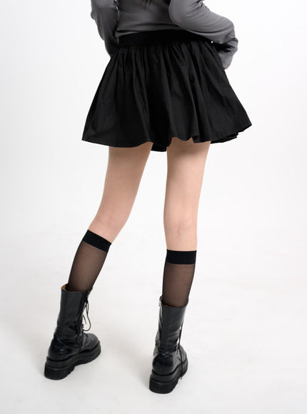 basic-ruffle-hem-mini-skirt-cm415