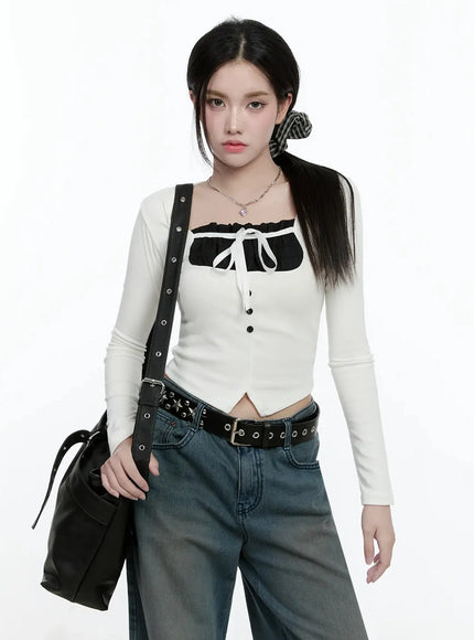 double-chain-heart-pendant-necklace-io527