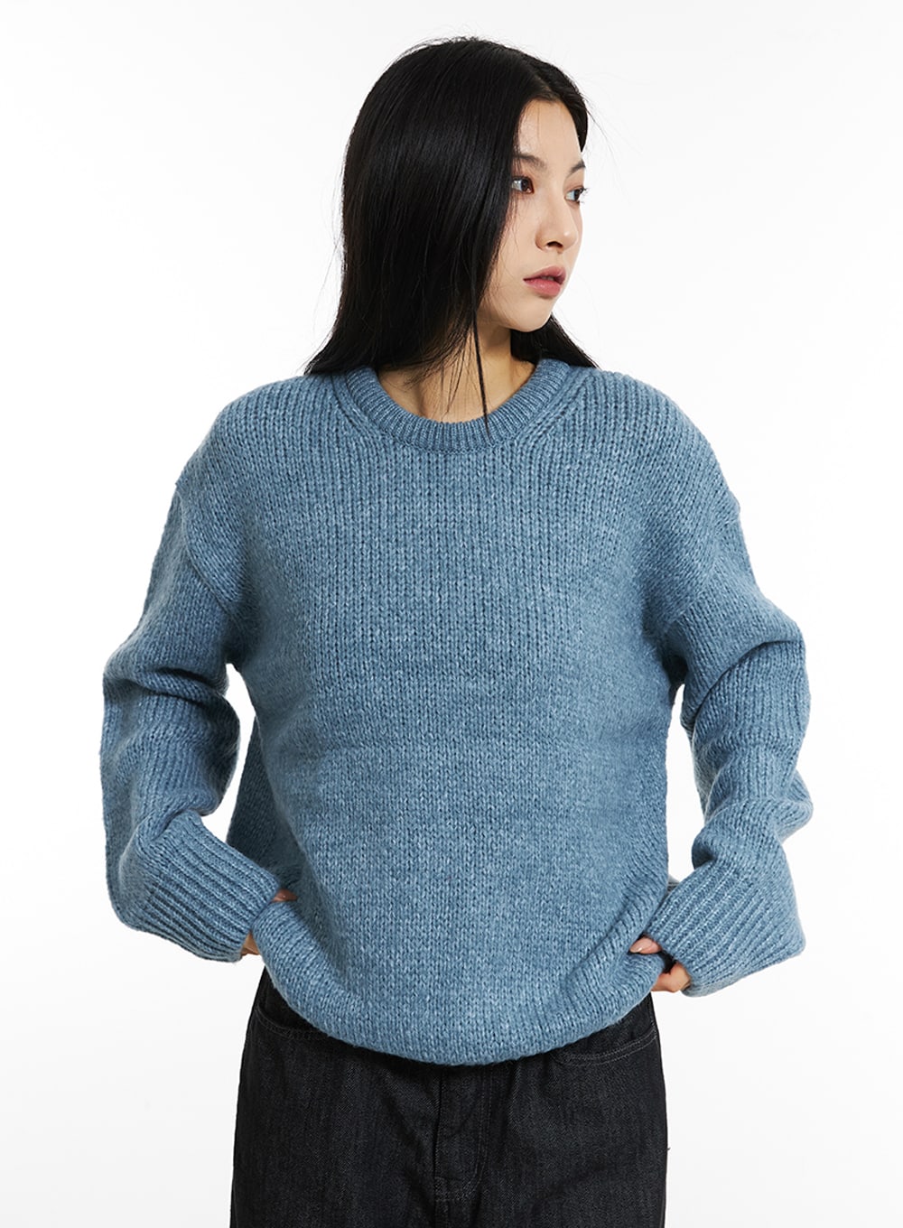 Oversized Knit Sweater IN308