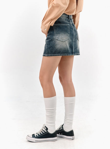 washed-denim-mini-skirt-is301