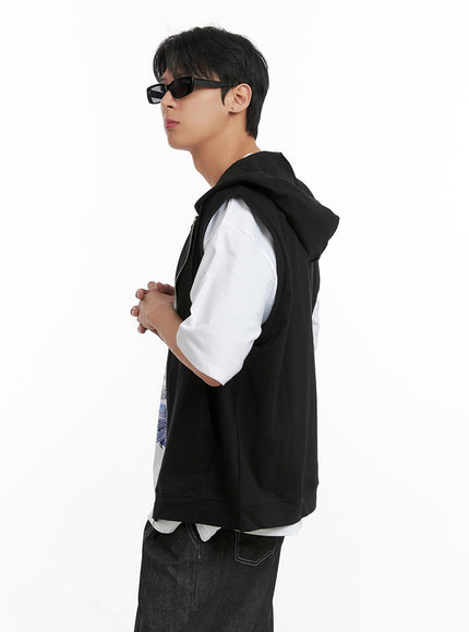 mens-hooded-zip-up-vest-il404