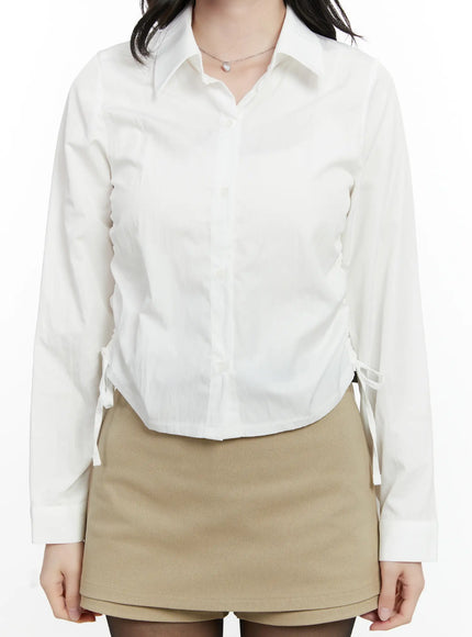 elegant-cropped-string-long-sleeve-shirt-f502