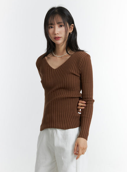 v-neck-wool-rib-sweater-od315