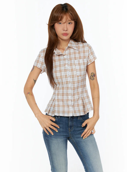 slim-fit-plaid-blouse-cu517
