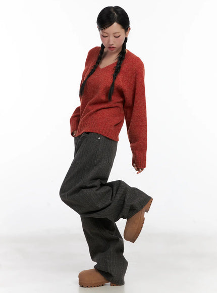 v-neck-long-sleeve-sweater-cn528