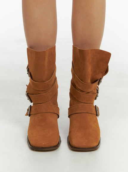 suede-buckle-ankle-boots-cm421