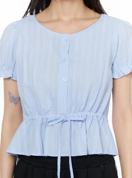lace-puff-sleeve-blouse-iy525