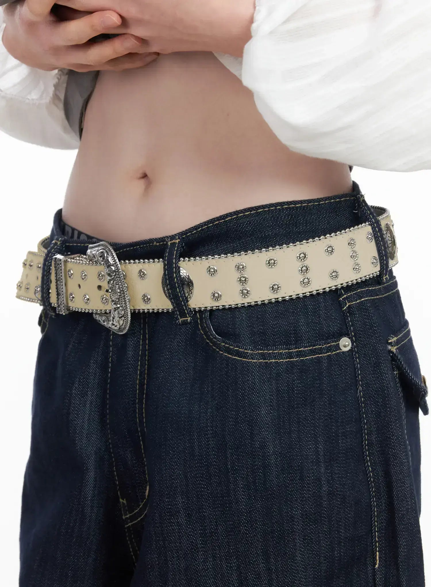 Vintage Cowgirl Buckle Belt CF525