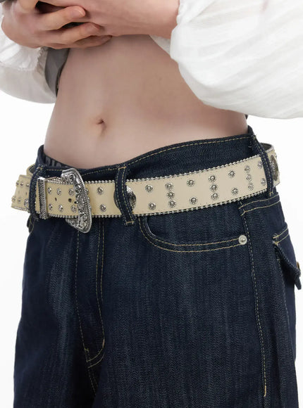 Vintage Cowgirl Buckle Belt CF525