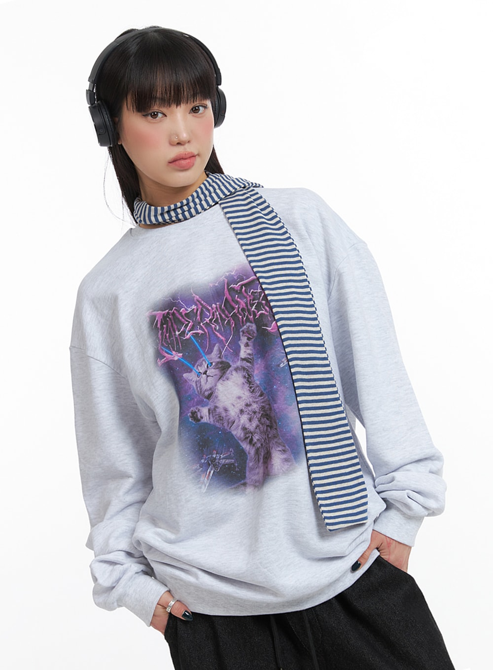 UNI - Oversized Sweatshirt for Women