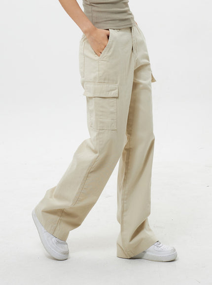 Cotton Cargo Pants IY312