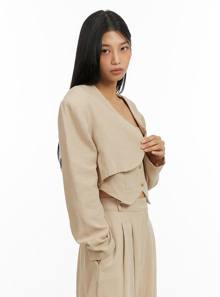 linen-bolero-jacket-iu412