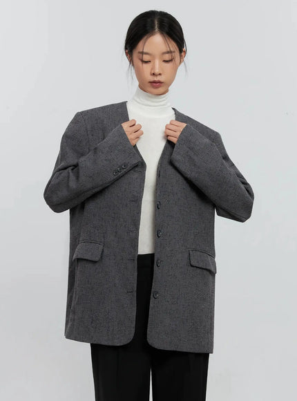 oversized-collarless-blazer-is516