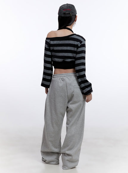 striped-crop-knit-sweater-cj509