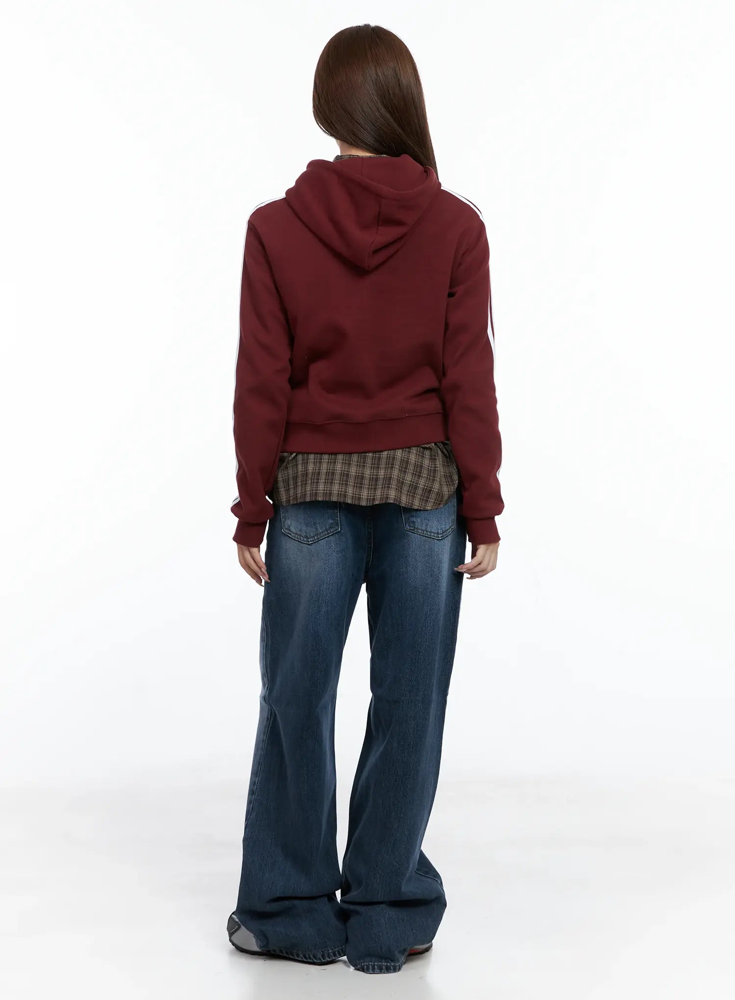 striped-sleeve-crop-hoodie-cs501