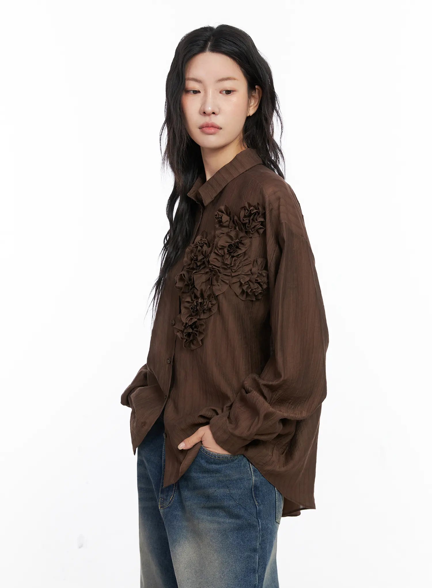 oversized-floral-frill-chiffon-blouse-co507