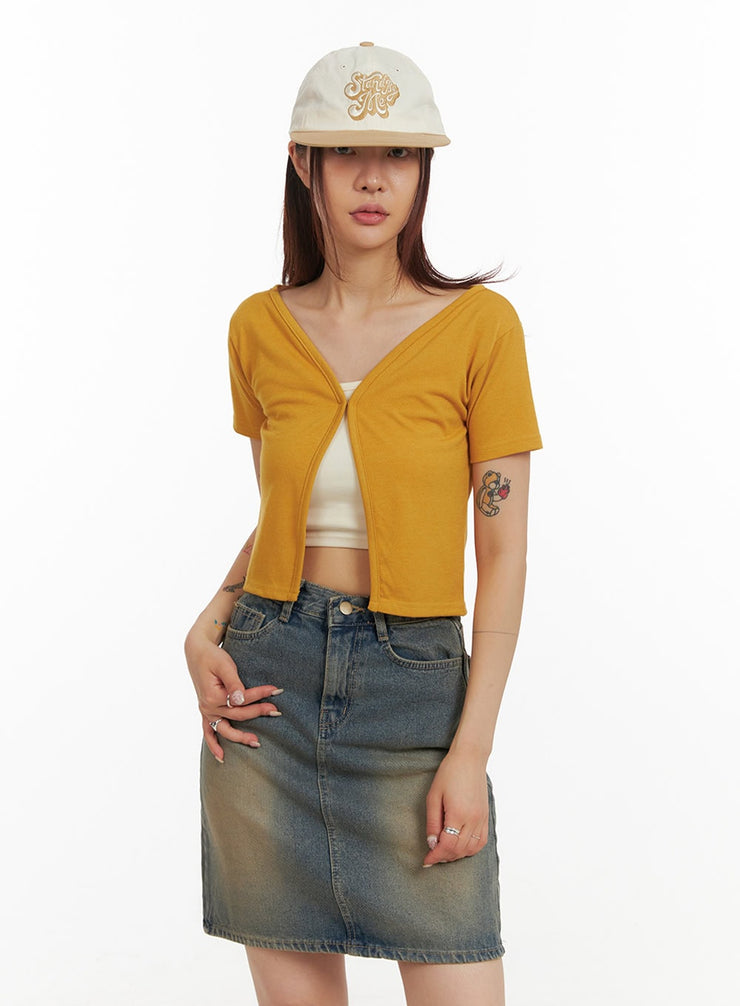 short-sleeve-minimal-crop-cardigan-iy410