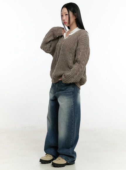 cozy-cable-knit-oversized-v-neck-sweater-cn505