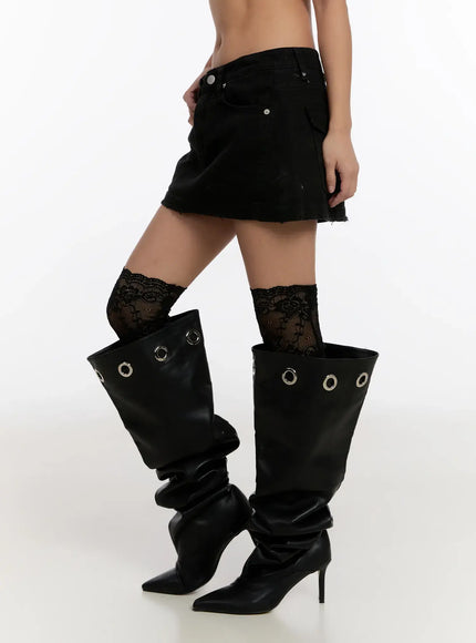 distressed-cotton-mini-skirt-cn527