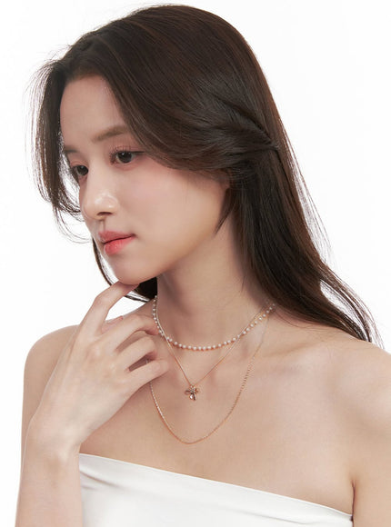 baron-three-line-ribbon-necklace-ij516