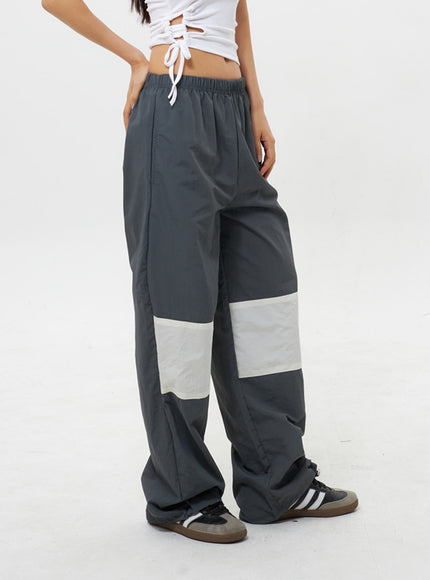 Nylon Track Pants IY311