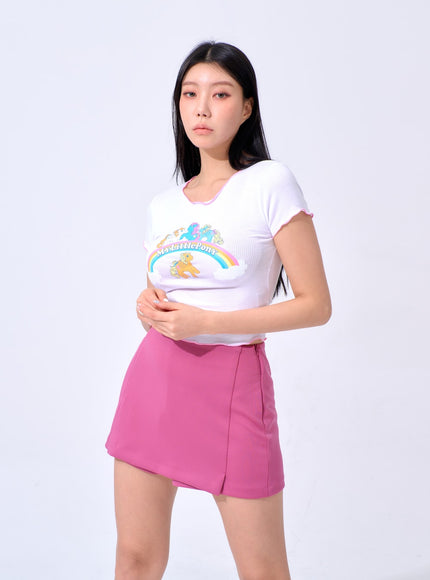 Pony Graphic Cropped Tee IA324