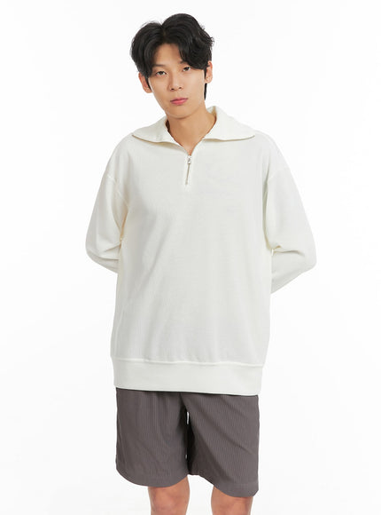 mens-zip-up-collar-long-sleeve-top-ia401