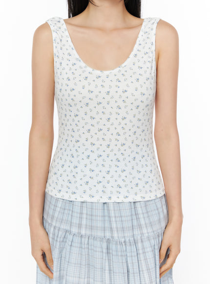 floral-u-neck-tank-top-iu519