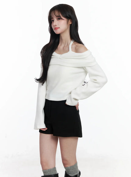 ribbon-off-shoulder-blouse-ij529