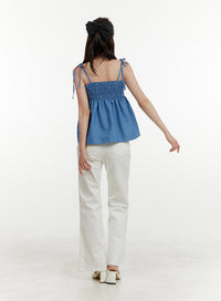 solid-loose-fit-cotton-pants-oy409