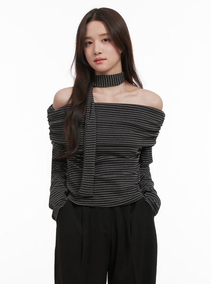 striped-off-shoulder-long-sleeve-top-ij510