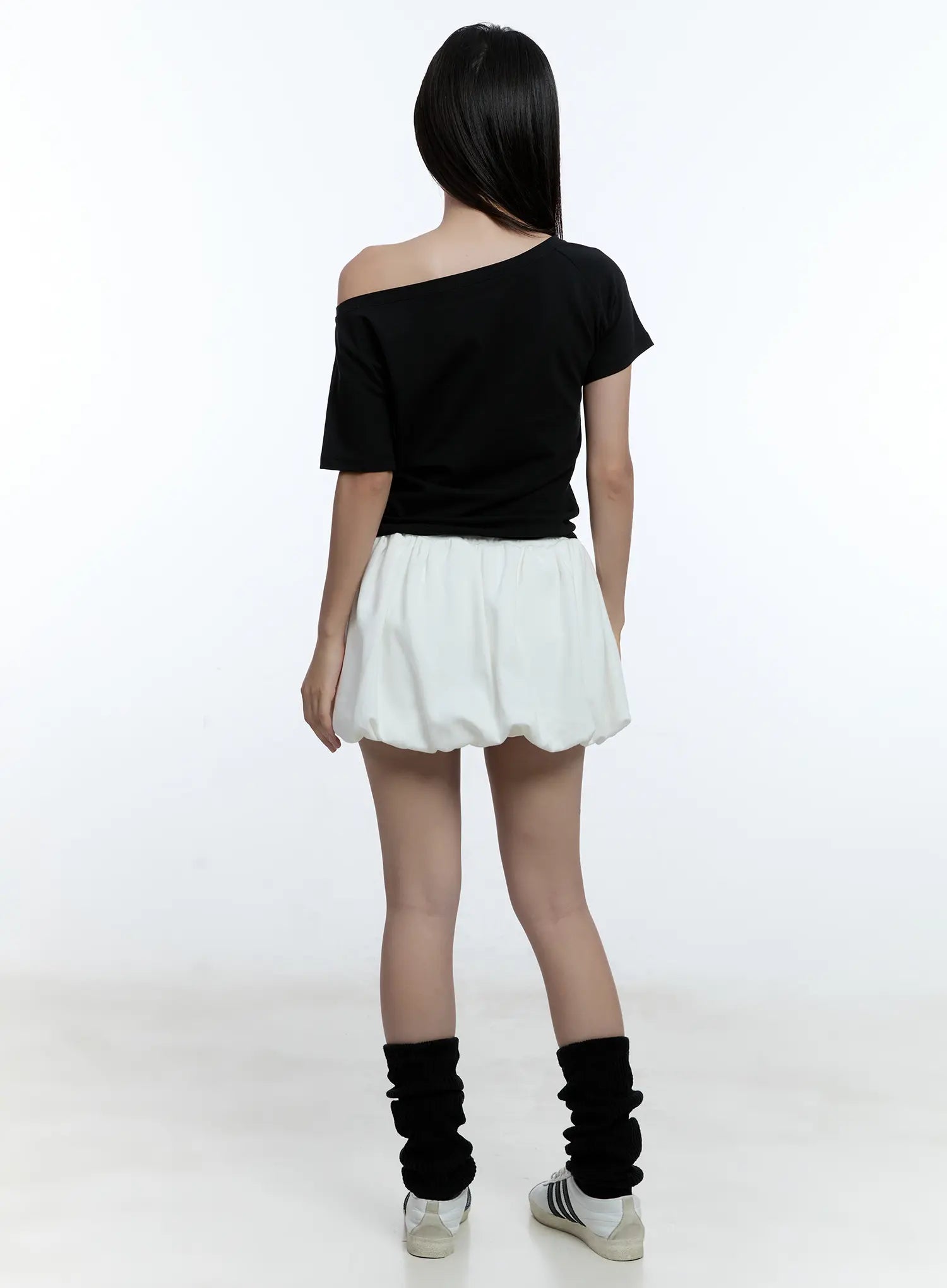 Adjustable Balloon Mini Skirt CU526 - Acubi style | LEWKIN Adjustable Balloon Mini Skirt CU526 - Acubi style | LEWKIN