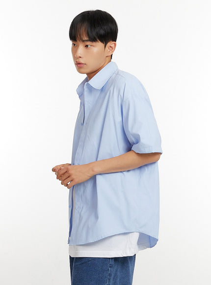 mens-loose-fit-solid-buttoned-shirt-iu426