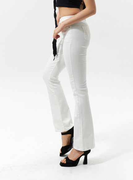 strap-detail-bootcut-pants-iu322