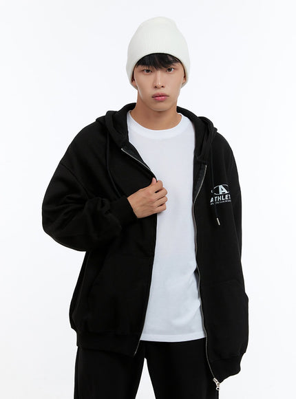 mens-two-way-zip-up-lettered-hoodie-black-is412