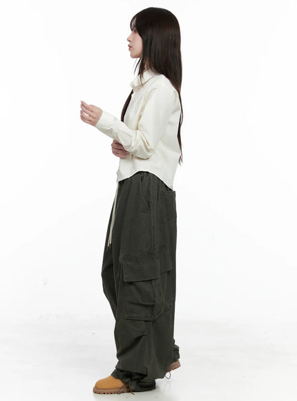 button-up-long-sleeve-crop-top-co520