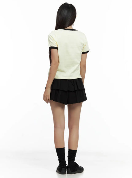 tiered-ruffle-mini-skirt-cl508