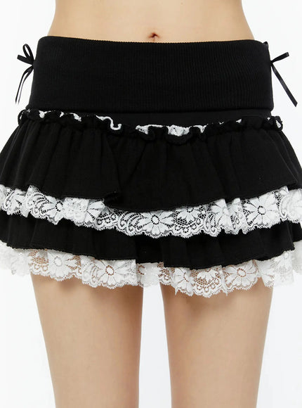 lace-trim-tiered-mini-skirt-iu518