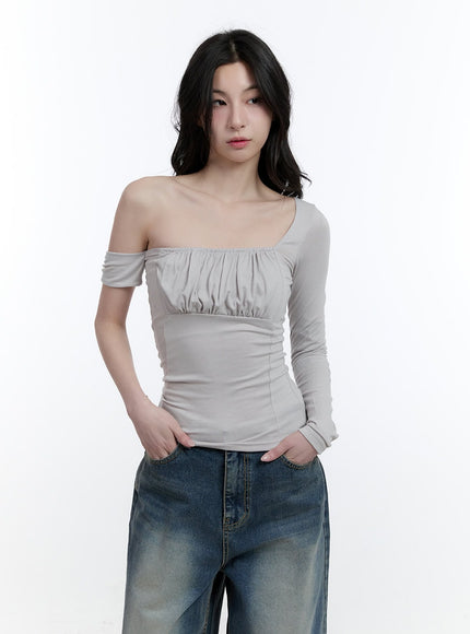 one-shoulder-asymmetric-shirred-top-cj520