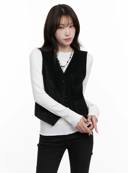 velvet-buttoned-vest-in514