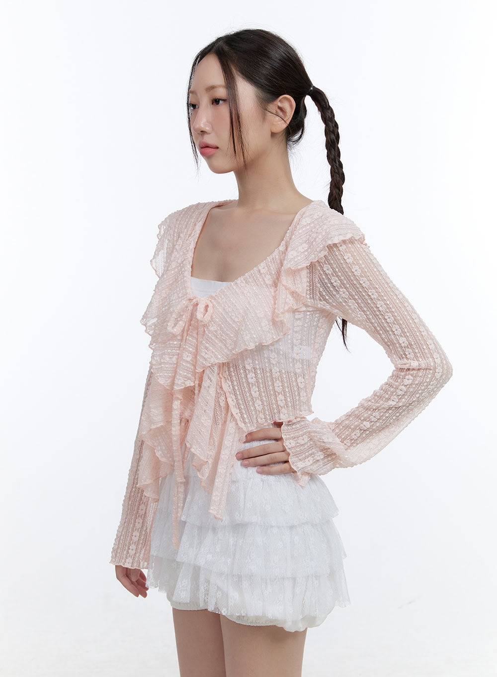 lace-frill-ribbon-cardigan-cg413