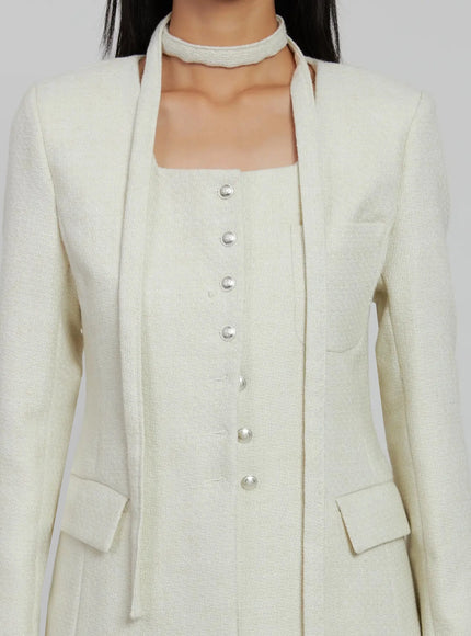 tweed-square-neck-jacket-scarf-set-ij508