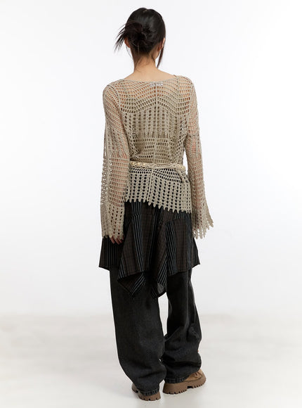 mesh-knit-sweater-with-belt-and-tank-top-ca508